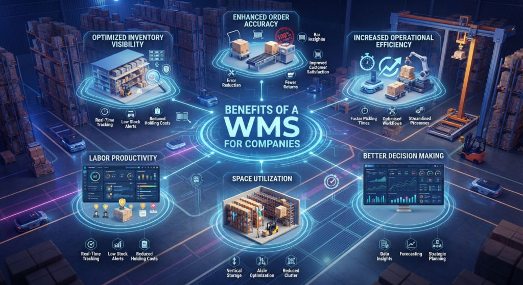 8 Benefits of a Warehouse Management System for Companies