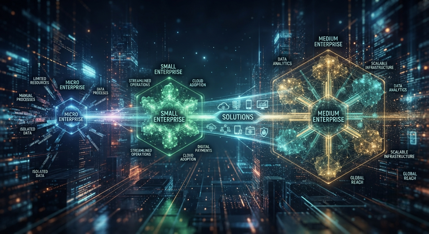 Digitalization of Enterprises: From Micro, Small, to Medium sized EdgeOfContent handles Challenges and Bring Solutions