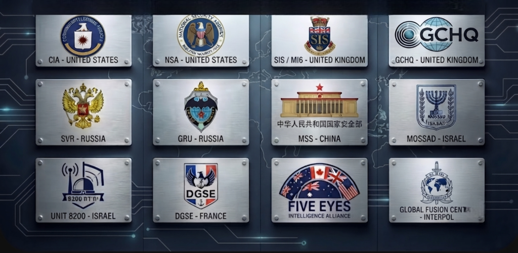 Most Powerful Intelligence Agencies