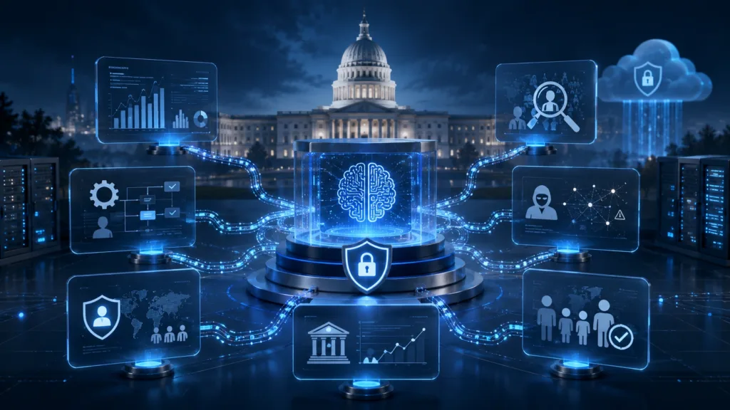 Building AI-Powered Government Monitoring Systems 1 What Are AI Models for Government 1024x576 1