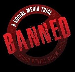 banned on social media