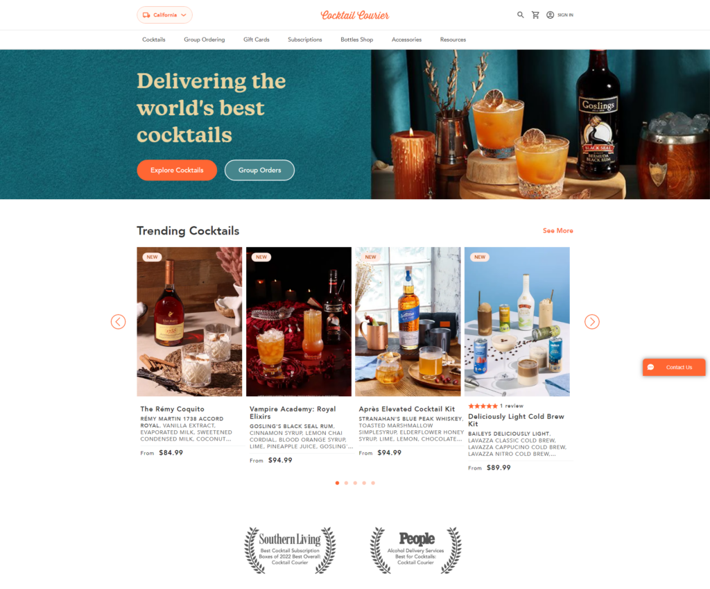 cocktail courier bigcommerce example 1024x849 1