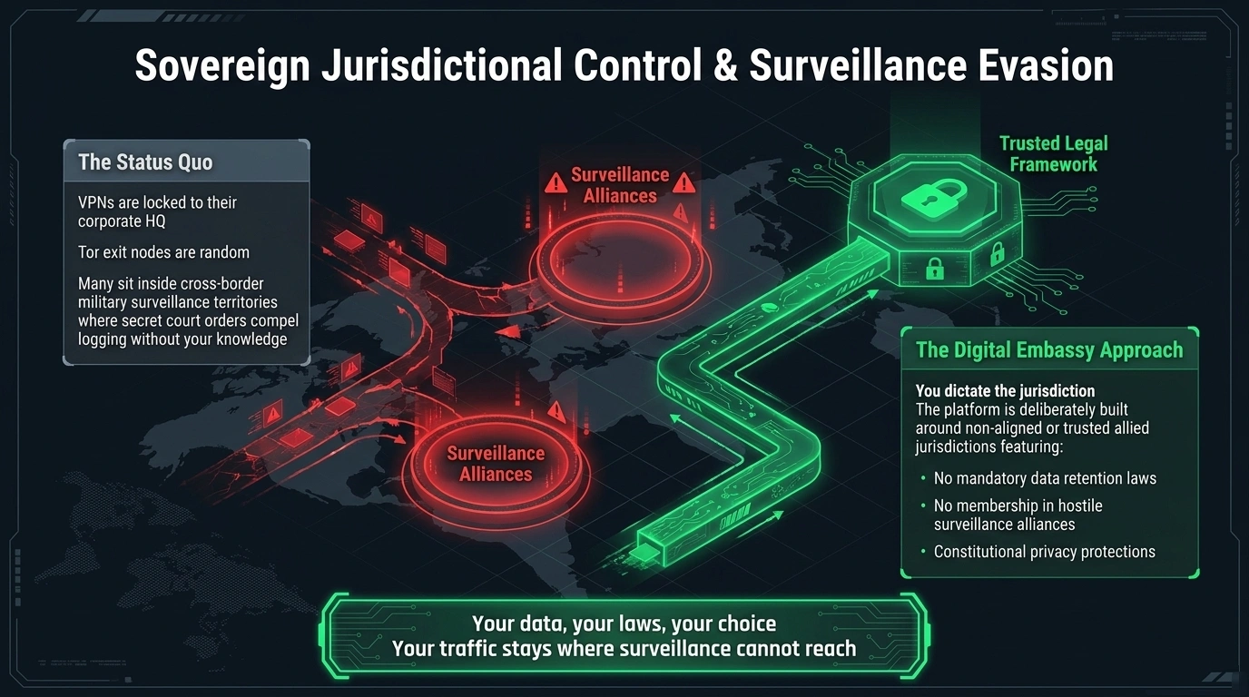 Sovereign Jurisdictional Control