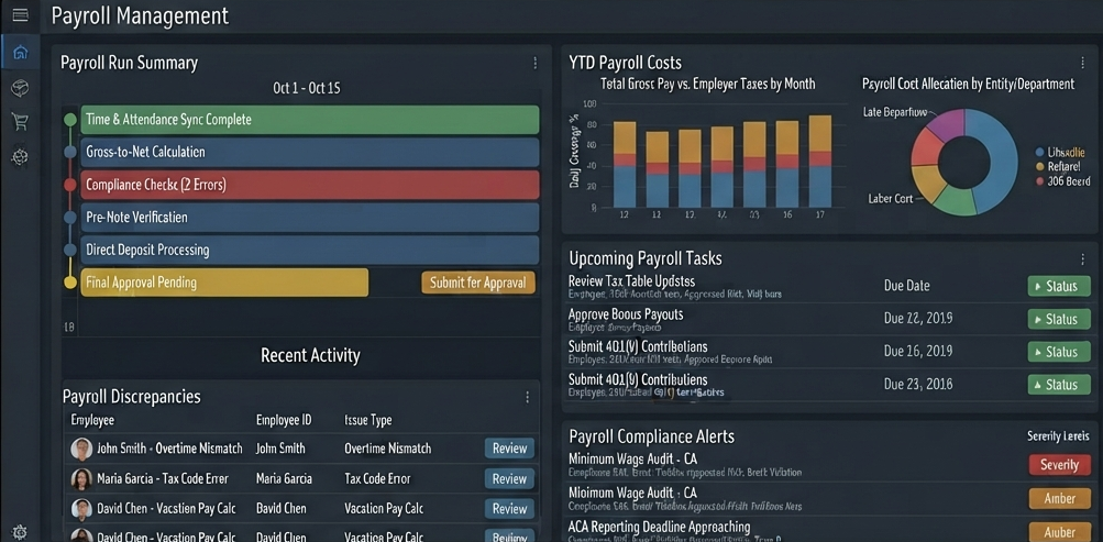 Human resource management system (HRMS) 4 Financial icons related to payroll and automated tax deductions