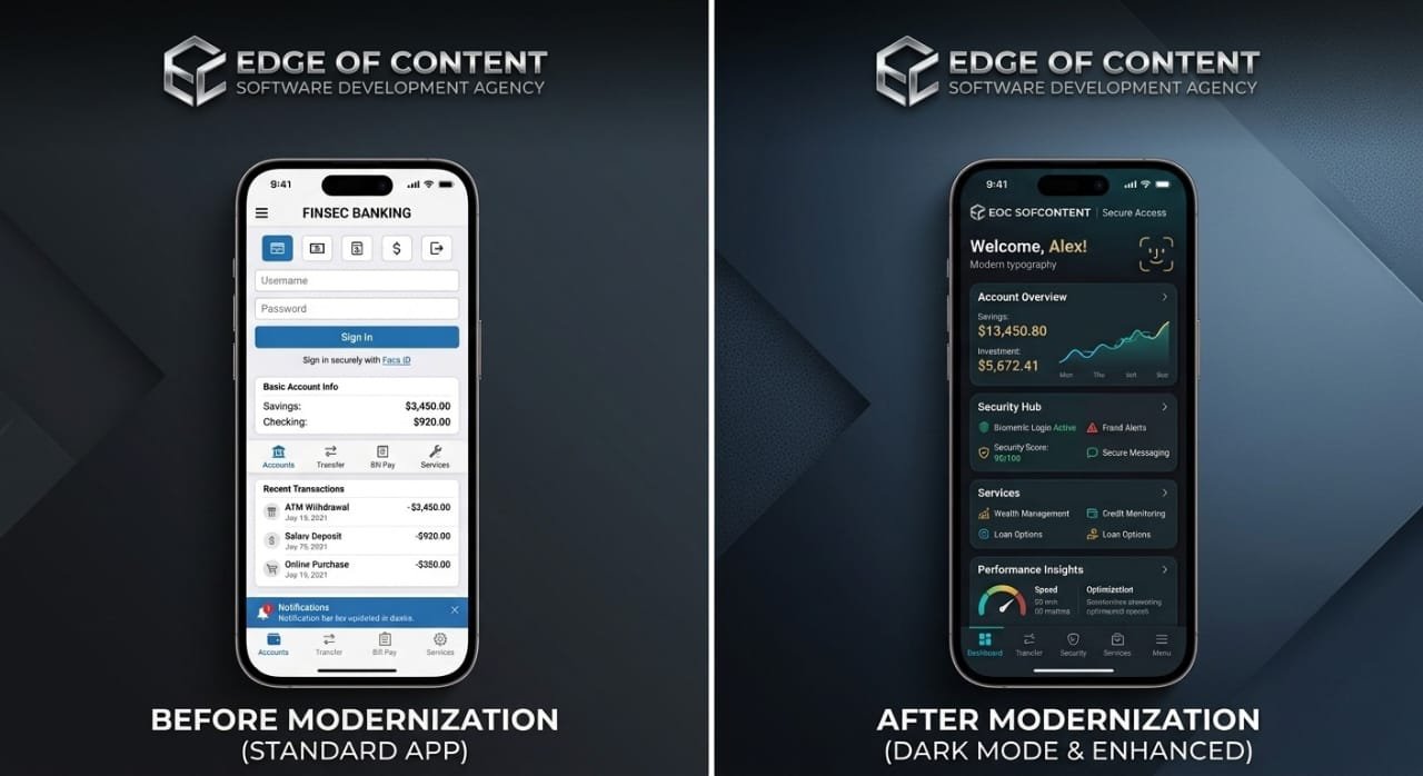 Mobile App Development 2 Enterprise Mobile App Modernization